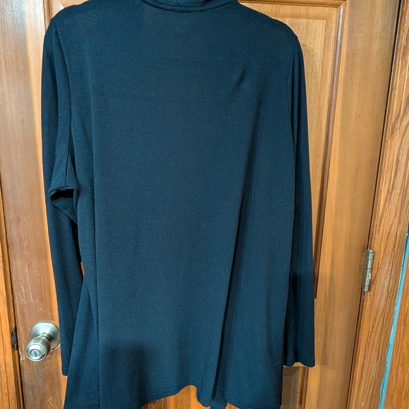 Market & Spruce Deep Blue Open Cardigan - Picture 3 of 6